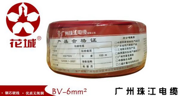 珠江電纜家裝電線